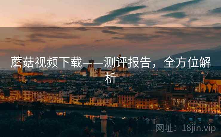 蘑菇视频下载——测评报告，全方位解析